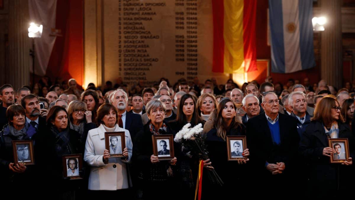 Homenaje a los españoles desaparecidos en Argentina: "Mirar atrás es necesario para entender lo que somos"