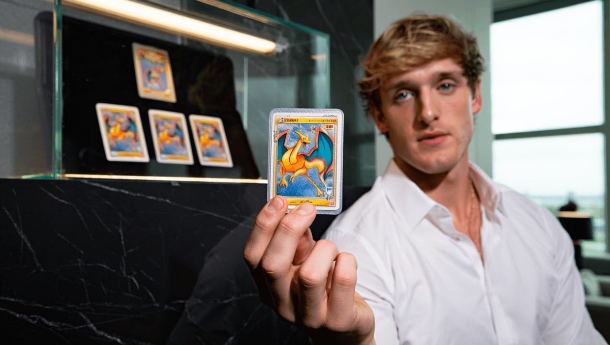 El youtuber estadounidense Logan Paul vende una carta ultrarrara de Pokemon por 16 millones de dólares