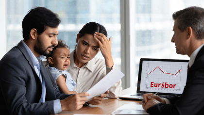 Euríbor hoy, martes 7 de abril: nueva subida fuerte que acerca la media mensual al 3%