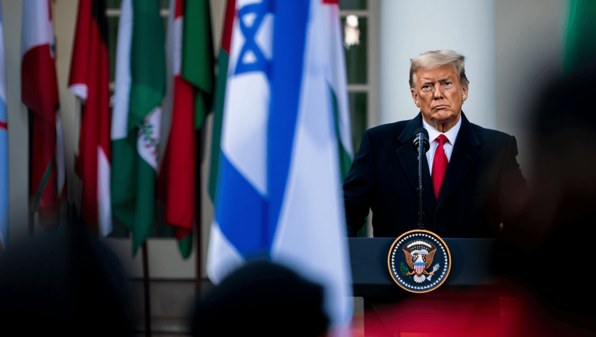 Trump quiere vincular un pacto con Irán a que varios países de la región firmen la paz con Israel