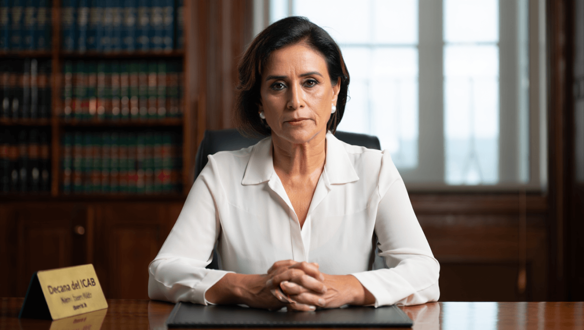 Cristina Vallejo, decana del ICAB: "El Supremo debe aplicar la interpretación que resulte del TJUE sobre la Amnistía"
